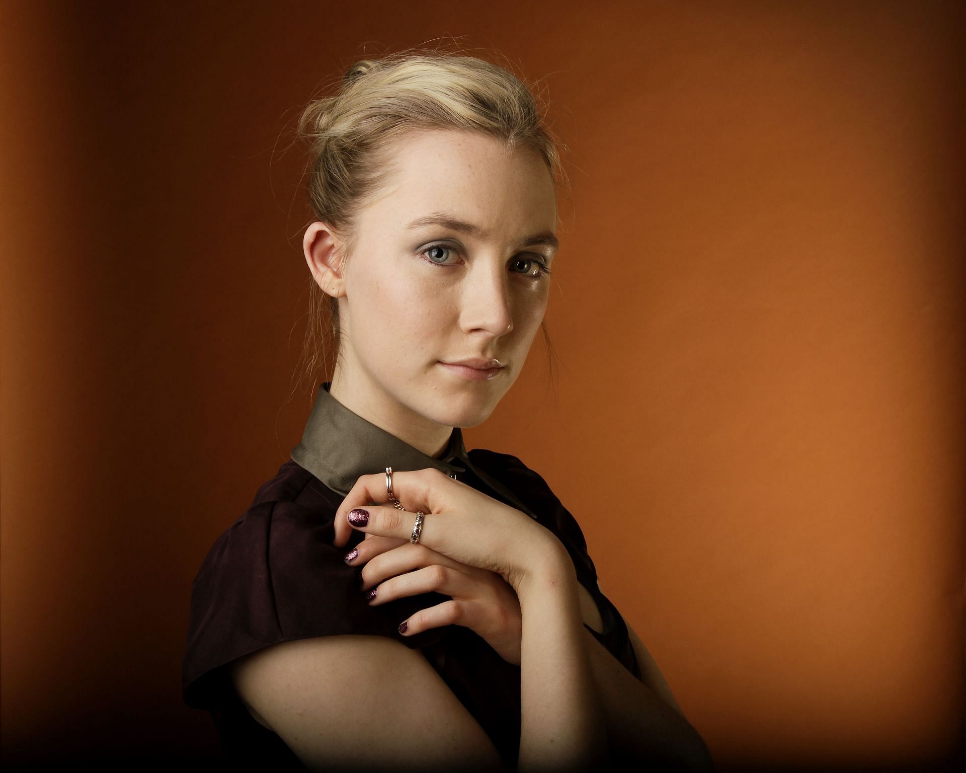 Saoirse Ronan photographed at the Four Seasons hotel in 2013 (Image via Getty)